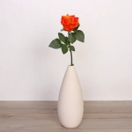 Цветок искусственный «Natur» 50см Роза персиковая