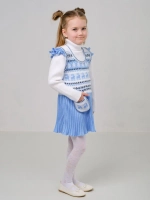 Сарафан вязаный с плиссе