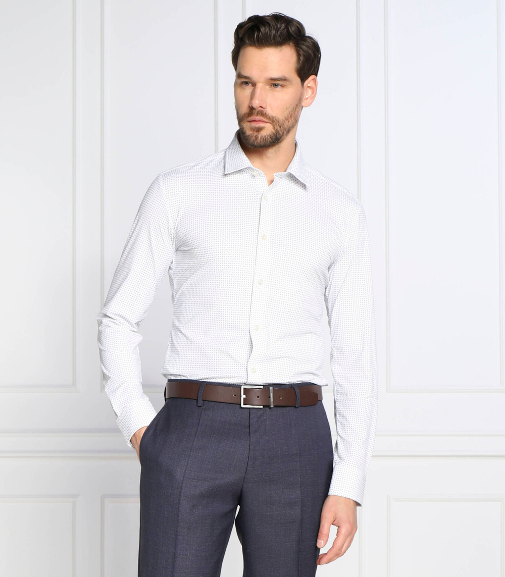 рубашка roan_f BOSS BLACK - белый(50483741)