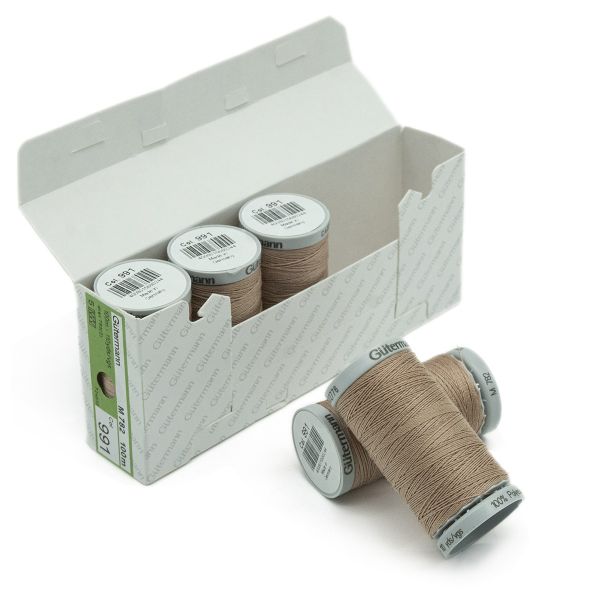 Нитки суперкрепкие Gutermann Extra Strong M782 №40 (100 метров), 5 кат. | 991 розово-бежевая пудра