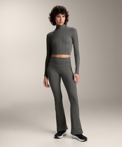 Oysho Топ Comfortlux с длинными рукавами, темный антрацит