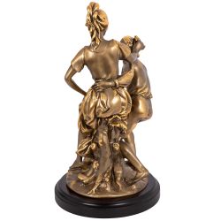 Скульптура Венок и фрукты Бронза