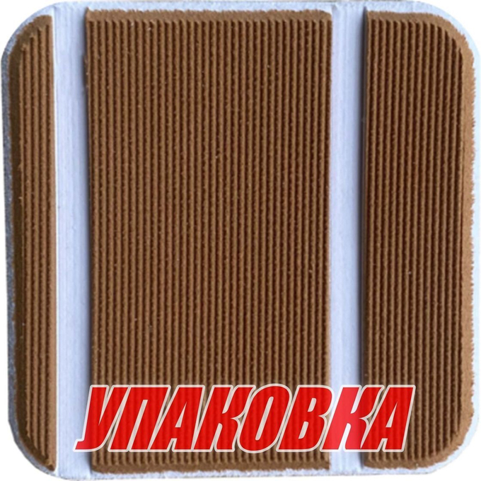 Покрытие палубное EVA, 2400х900х6мм, самоклеящееся, коричневое, тип A, упаковка 2 листа, Marine Rocket (упаковка из 4 шт.)