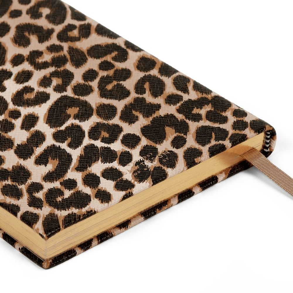 Smythson Блокнот Soho Notebook in Panama Stars Navy
