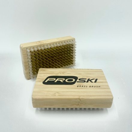 Щетка для обработки лыж и сноубордов латунь