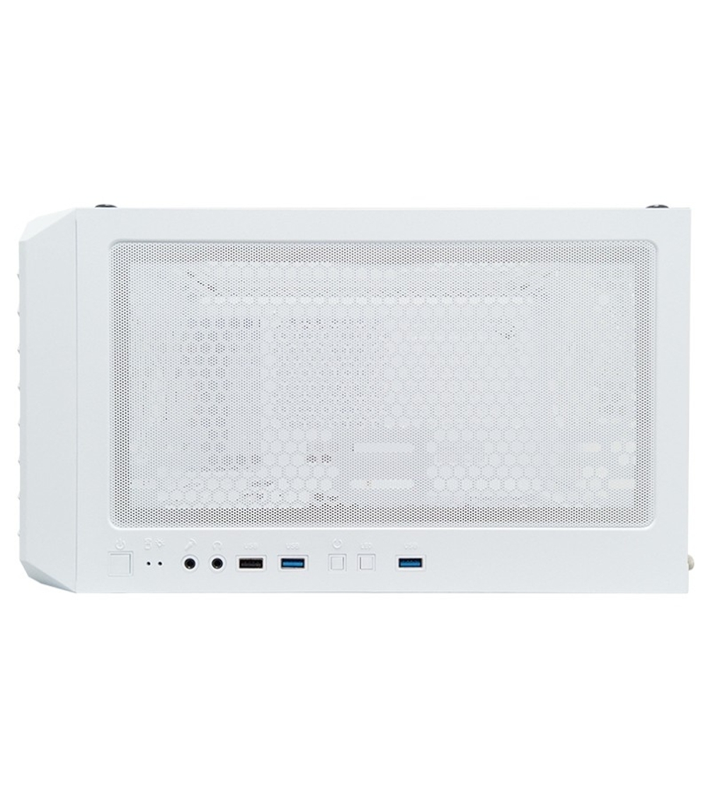 1STPLAYER TRILOBITE T5 White / mATX, TG / 4x120mm LED fans inc. / T5-WH-4F1-W