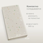 Складной игровой развивающий коврик детский Soft Floor (Софт Флур) Stone