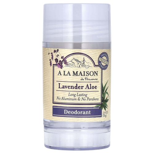 A La Maison de Provence, дезодорант, лаванда и алоэ, 70 г (2,4 унции)