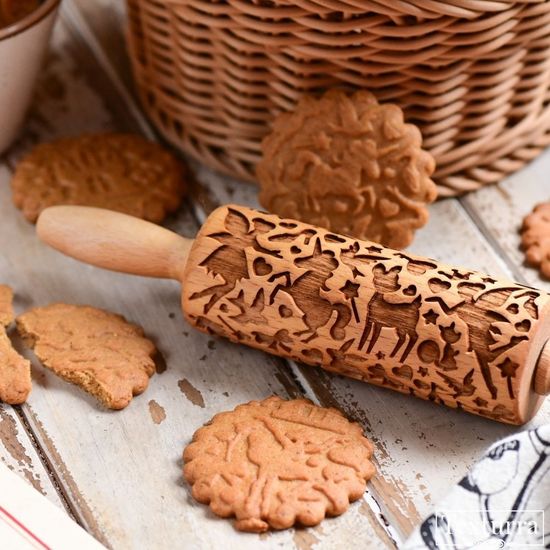 Малая скалка с узором Сказочные сны