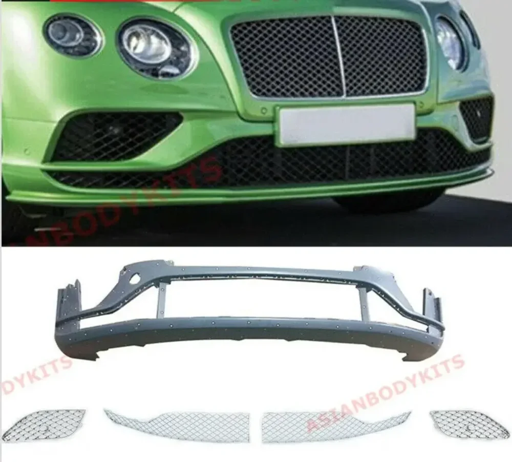Передний бампер в сборе для Bentley Continental GT GTC 2016-2018 Бентли Континенталь