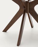 Круглый стол Naanim из орехового шпона Ø 120 см