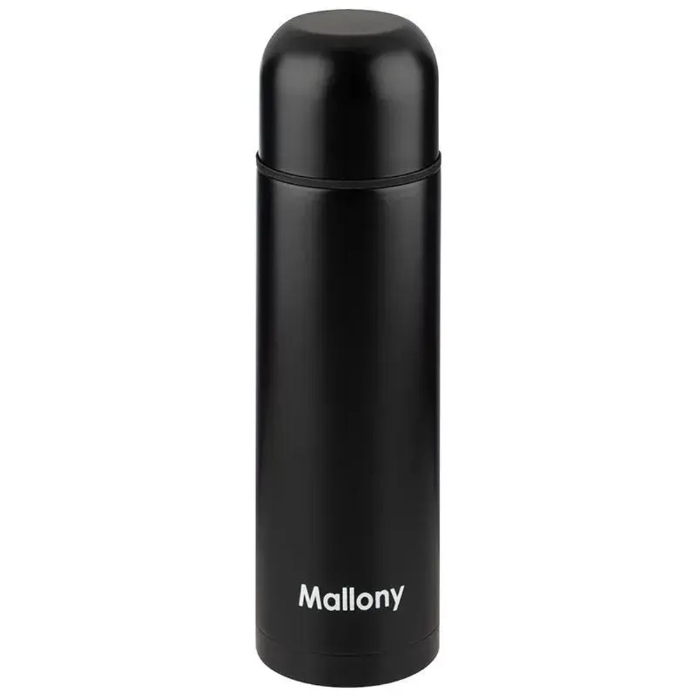 Термос из нерж. стали SOLIDO, 0,5 л, черный