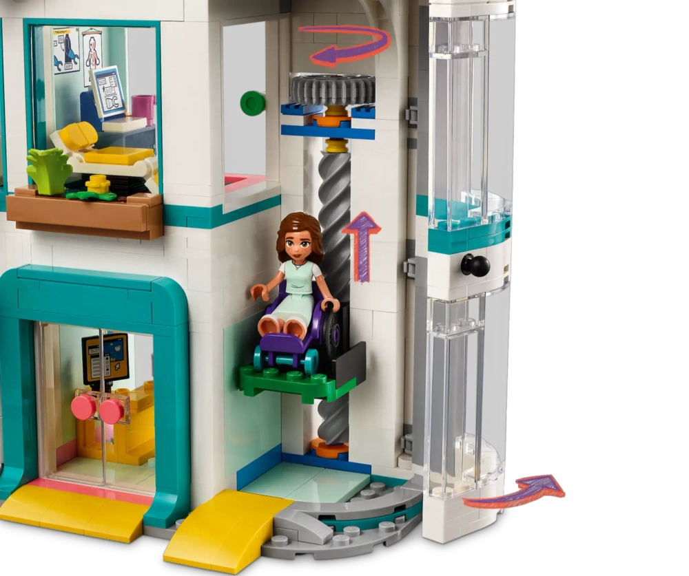 Конструктор LEGO Friends 42621 Больница Хартлейк-Сити