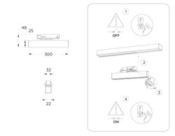 Ambrella Трековый однофазный светодиодный светильник Track System GL6761