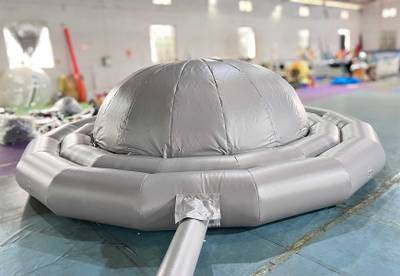 Надувное оборудование «Надувной живот» 5*5*1,5 м, серый