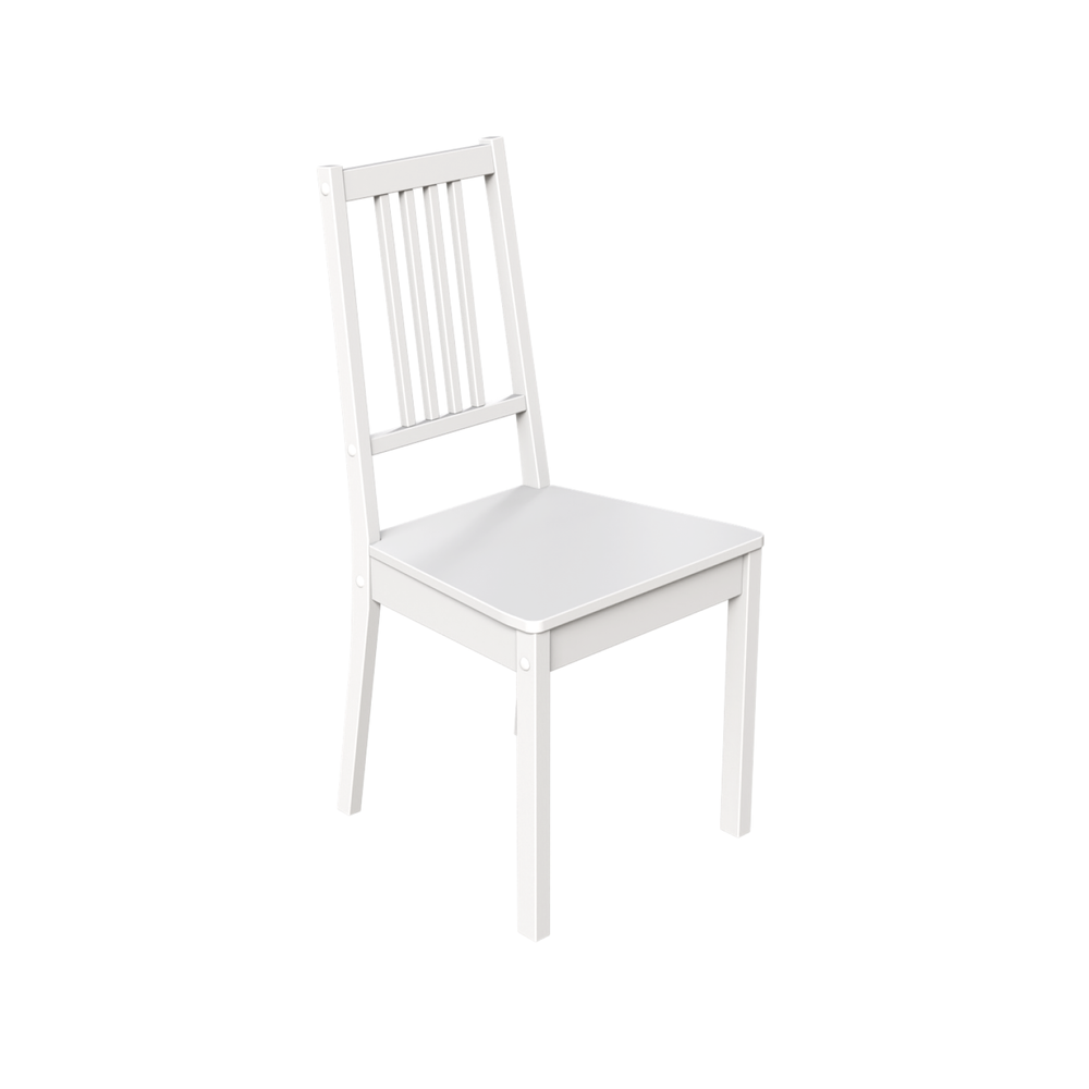 Стул деревянный PORTO 1, цвет белый матовый