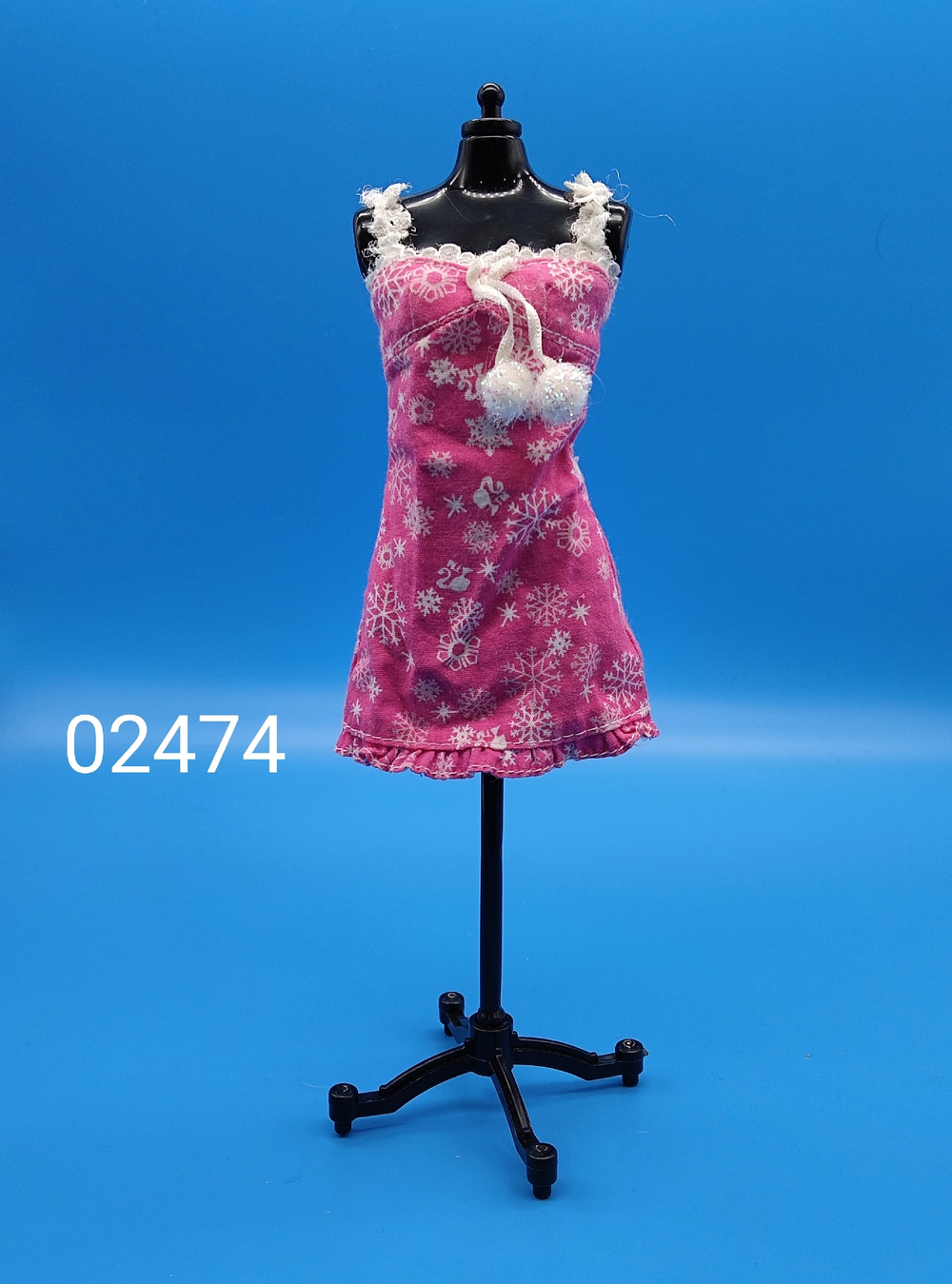 Одежда для куклы Барби винтаж платье 02474