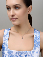 Колье с буквой