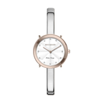 Часы Boccadamo Loving Silver Rosegold LO002 BW/S с минеральным стеклом, кристаллами Swarovski
