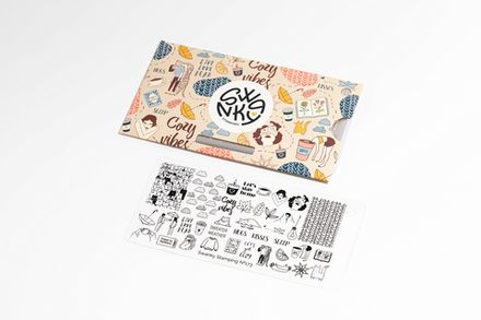 Swanky Stamping Пластина для стемпинга 173