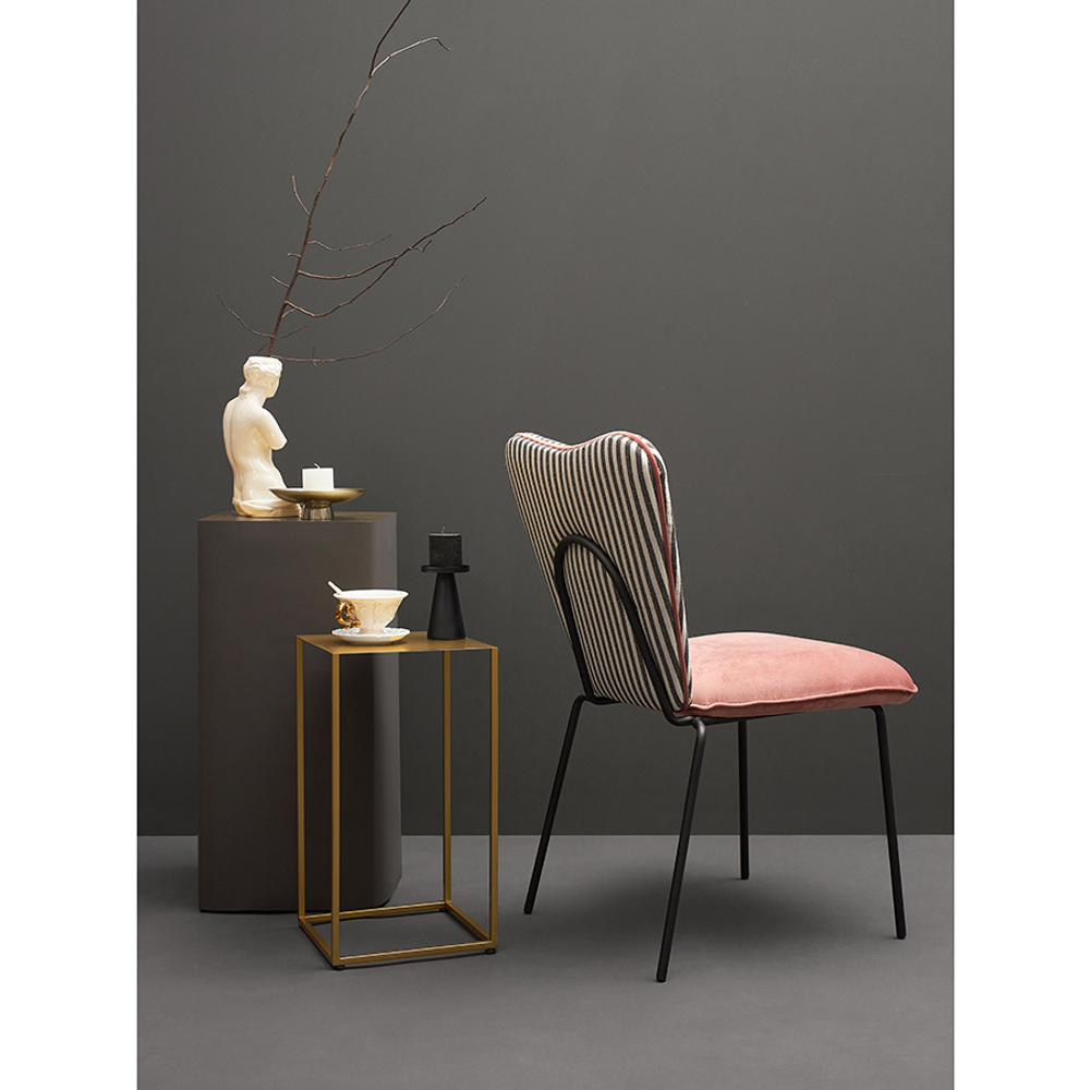 Стул pompadour, велюр, пыльная роза