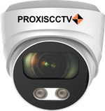 PX-IP-DS-GF50-P/M-DL (BV) купольная уличная IP видеокамера, 5.0Мп, f=2.8мм, POE, микрофон