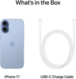 Apple iPhone 17 SIM+eSIM 512GB, Mist Blue