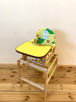 Стульчик для кормления Матрешка (Желтый)