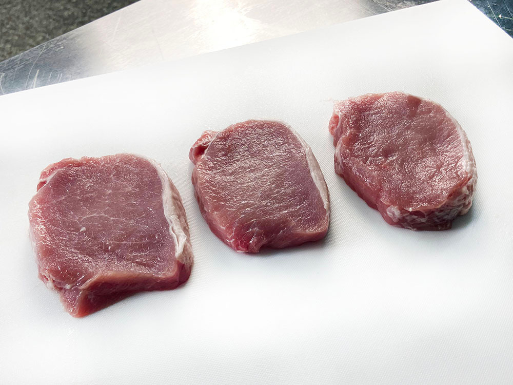 Свинина. Стейк из корейки, ВУ, охл