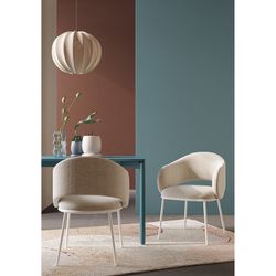 Стул Coastal, букле, крем-брюле