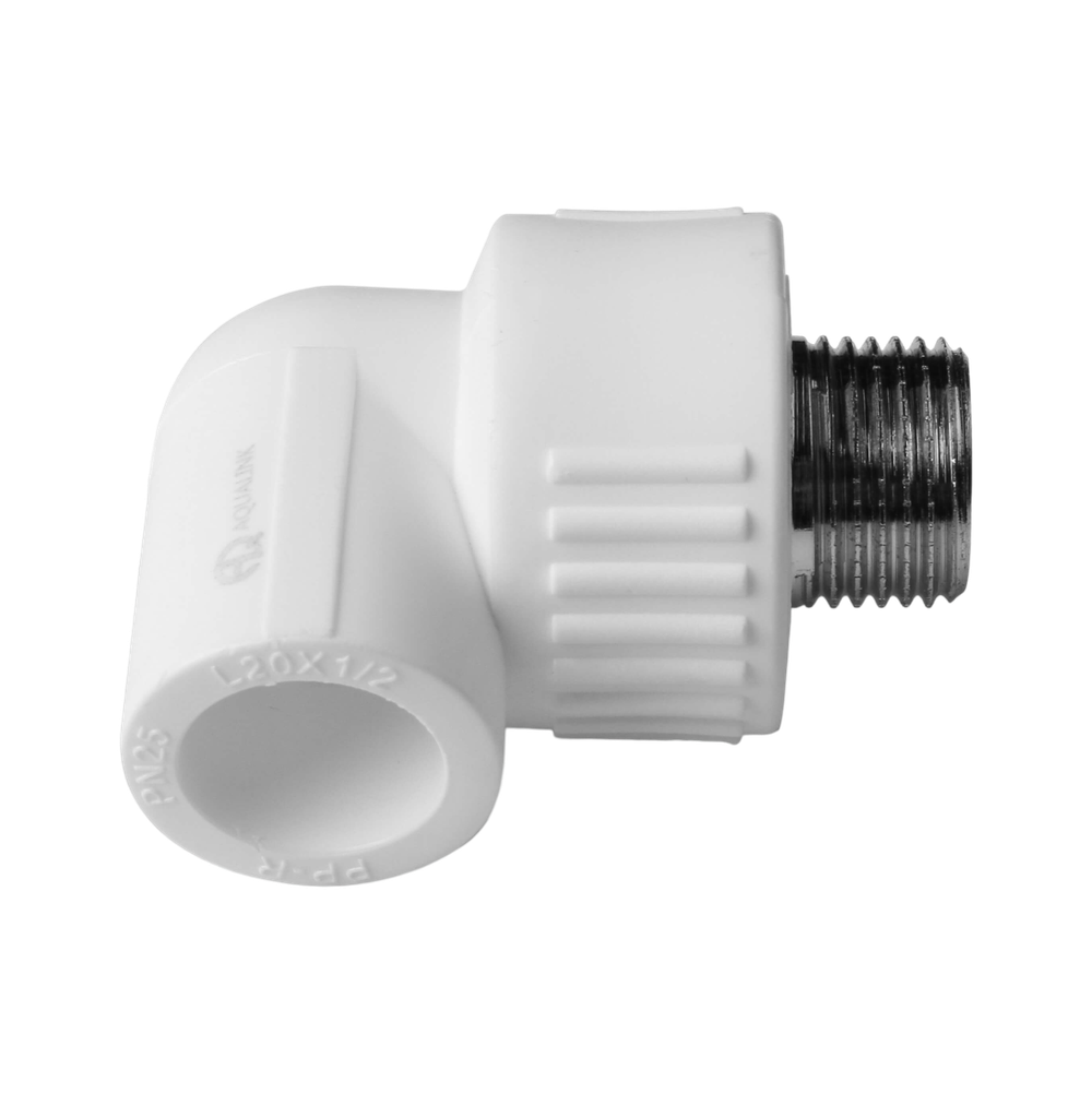 Уголок PP-R комбинированный 20x3/4" нар, 03555