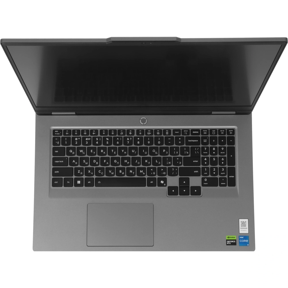 Ноутбук Lenovo LOQ 17IRX10 Core i5 13450HX 16Gb SSD512Gb NVIDIA GeForce RTX5050 8Gb 17.3" IPS FHD (1920x1080) без ОС grey WiFi BT Cam (83JH0089RK)