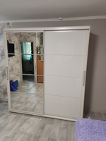 Шкаф-купе Крафт 6 Ясень белый