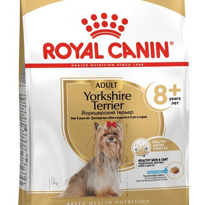 Royal Canin Yorkshire Terrier 8+ - корм для собак породы йоркширский терьер старше 8 лет