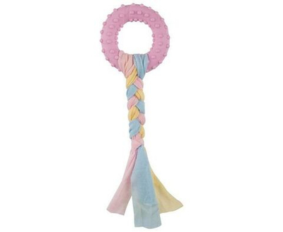 Игрушка для собак и щенков мелких и средних пород Товары для животных Веревочная КОЛЬЦО 105898