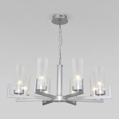 Подвесная люстра 60133/8 серебро