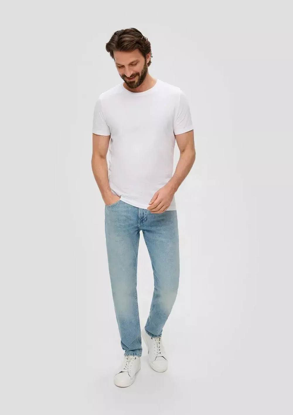 Джинсы Jeans Mauro / Regular Fit / High Rise / Tapered Leg s.Oliver