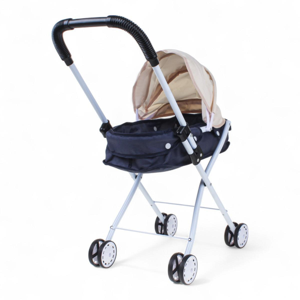 Коляска для кукол лежачая 26*48*52 см. пакет 918-12