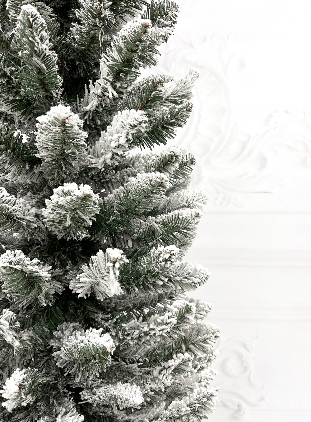 Ель TreeDeLuxe Новогодняя 180см заснеженная