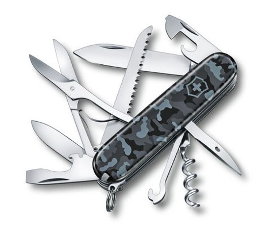 Нож Victorinox Мод. Huntsman Navy Camouflage (91мм) - 15 функций
