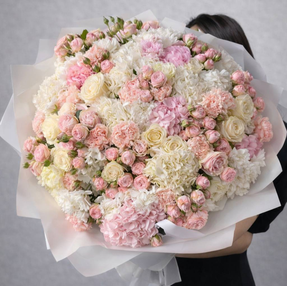 Букет wow в нежной гамме