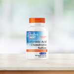 Doctor's Best, гиалуроновая кислота и хондроитинсульфат, 180 растительных капсул