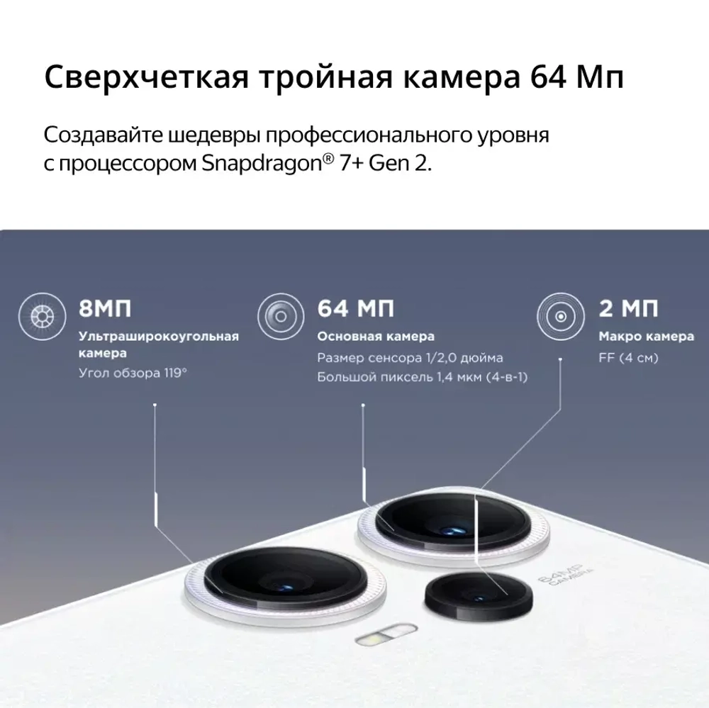 Смартфон POCO F5 8/256GB White