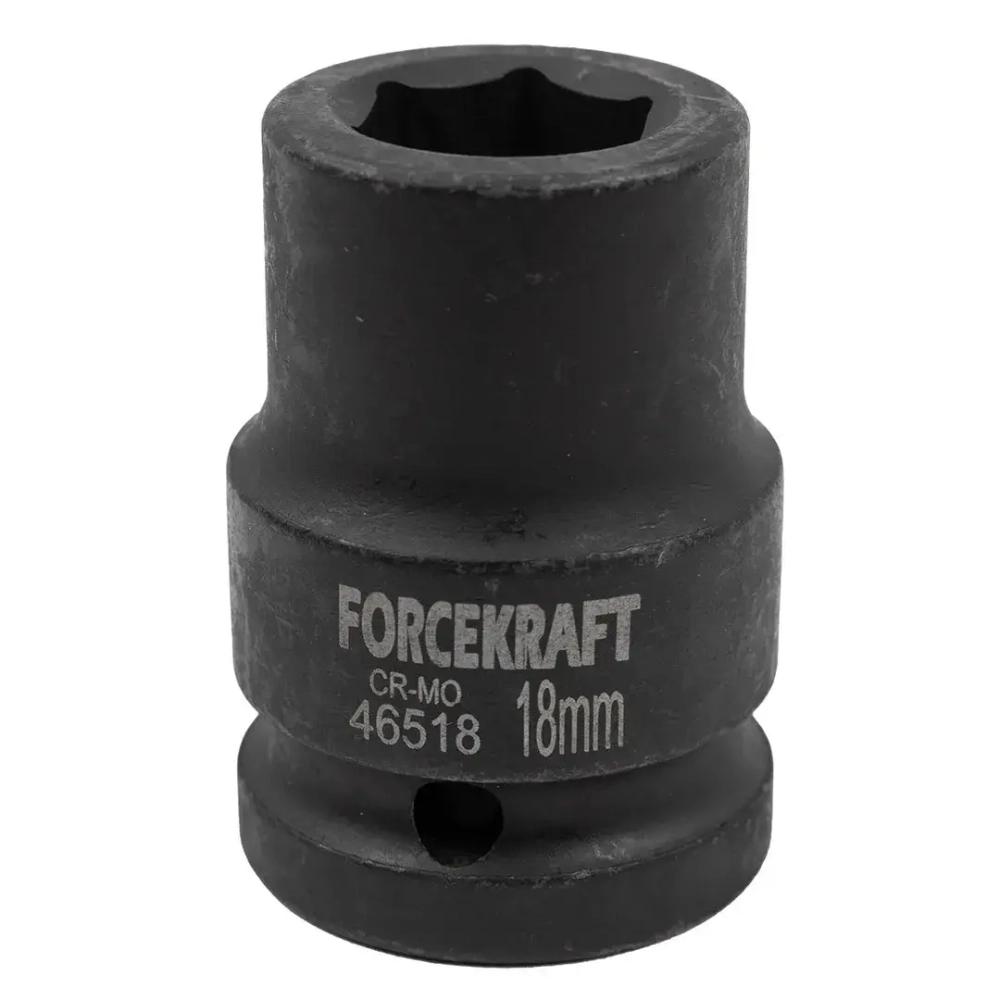 Головка ударная 3/4'', 18мм (6гр) FORCEKRAFT FK-46518