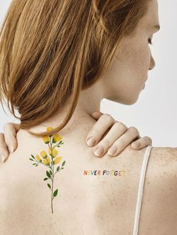 «Summer Breeze». Летний бриз. Набор из 25 татуировок