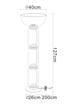 Торшер Divinare TRUMPET 1242/06 PN-30