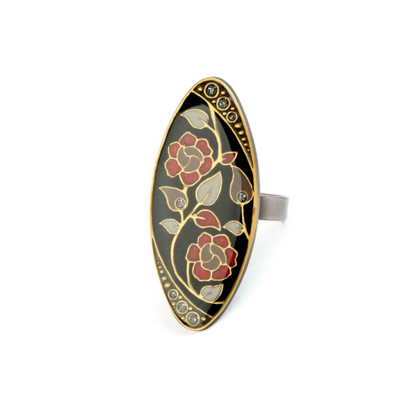 Кольцо Clara Bijoux Цветы K77115 BW