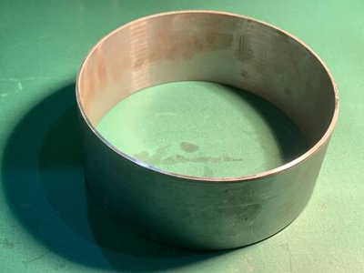 Задняя хромированная втулка шибера DNCP 240 (95 мм)