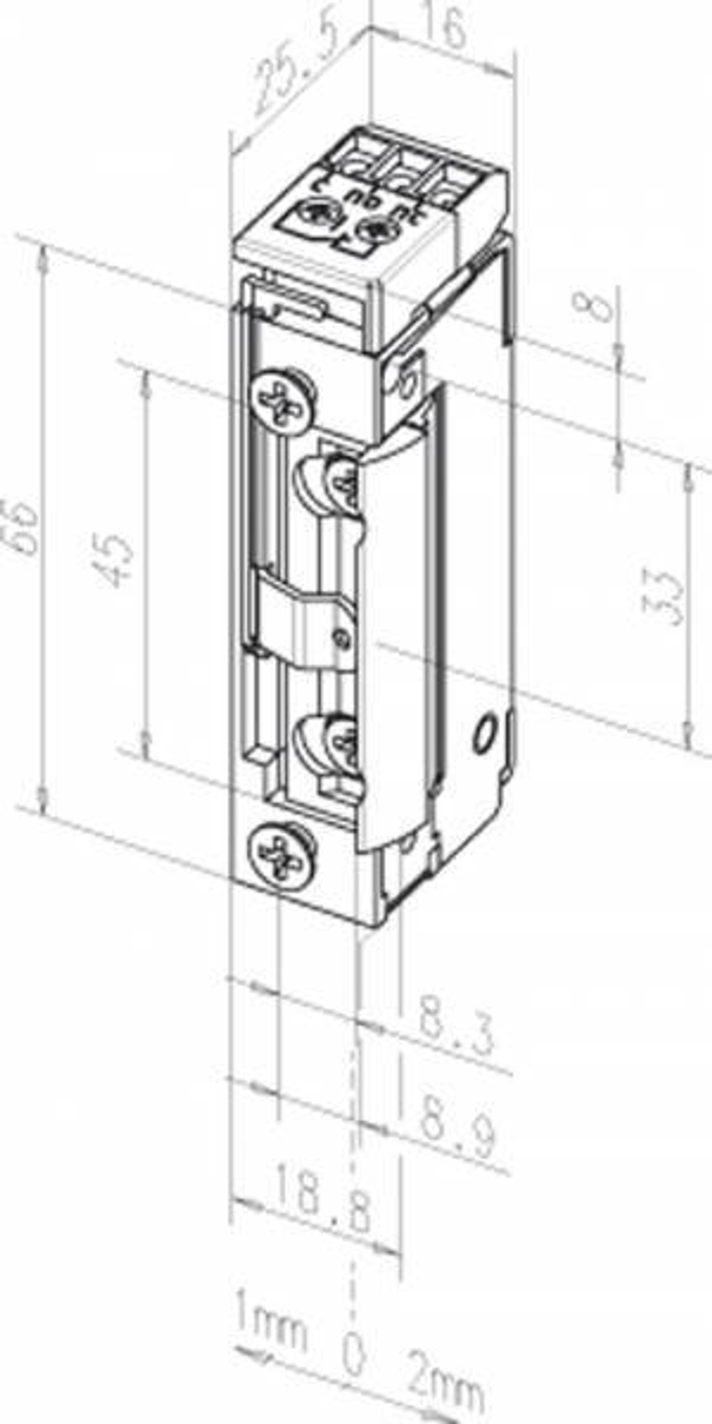 Электрозащелка effeff 118SRR