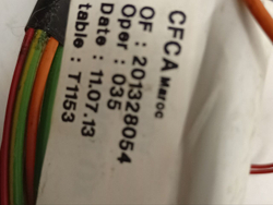 ZWQ5105 кт13 Проводка для стиральной машины Zanussi 192901310 б/у